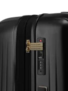 Travelite Barbara Novelty fekete 4 kerekű női közepes bőrönd