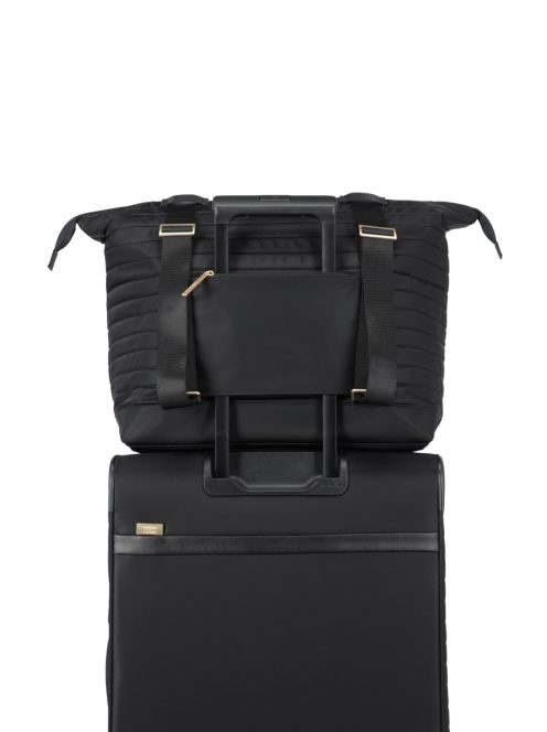 Travelite Barbara Stepp fekete steppelt női válltáska/hátizsák