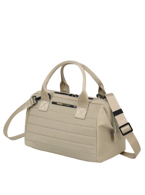 Travelite Barbara Stepp bézs steppelt női kézitáska