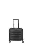 Travelite Next fekete alumínium 4 kerekű üzleti kabinbőrönd 79813-01