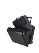 Travelite Next fekete alumínium 2 kerekű üzleti kabinbőrönd 79912-01