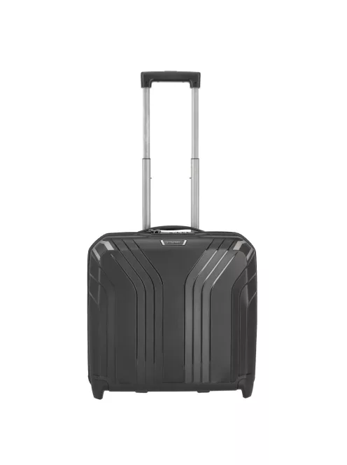 Travelite Elvaa fekete 4 kerekű üzleti kabinbőrönd