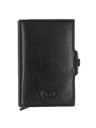 Tom Tailor Jemy fekete bőr férfi kártyatartó