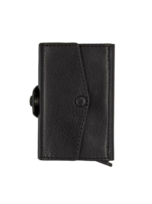 Tom Tailor Jemy fekete bőr férfi kártyatartó