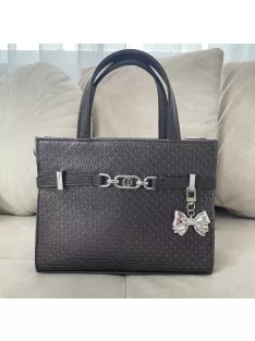 Ezüst masnis táskadísz és kulcstartó