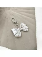 Ezüst masnis táskadísz és kulcstartó