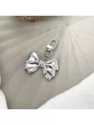 Ezüst masnis táskadísz és kulcstartó