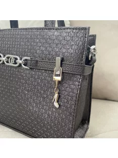   Zsákbamacska - Piros csajos kicsi táskadísz és kulcstartó