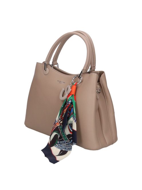 David Jones női kézitáska CM8389 drapp