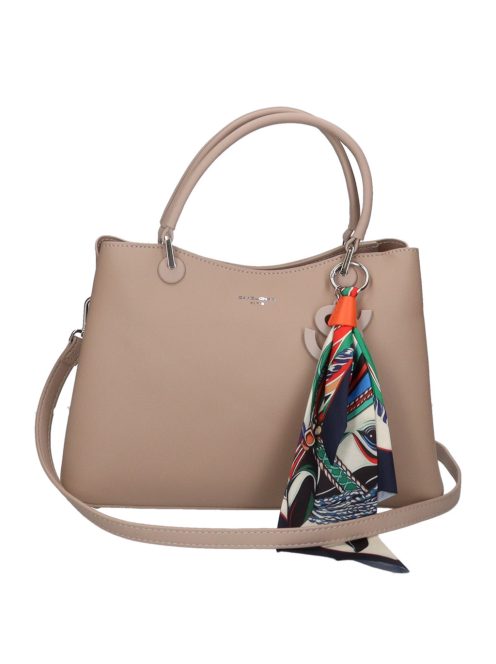 David Jones női kézitáska CM8389 drapp