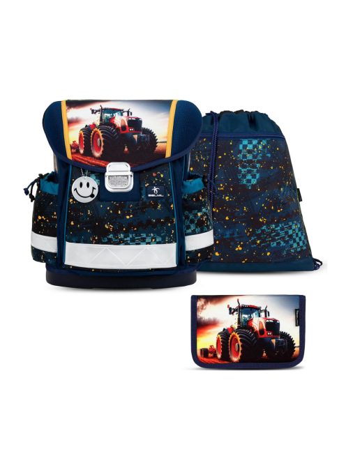 Belmil Classy Tractron iskolatáska szett