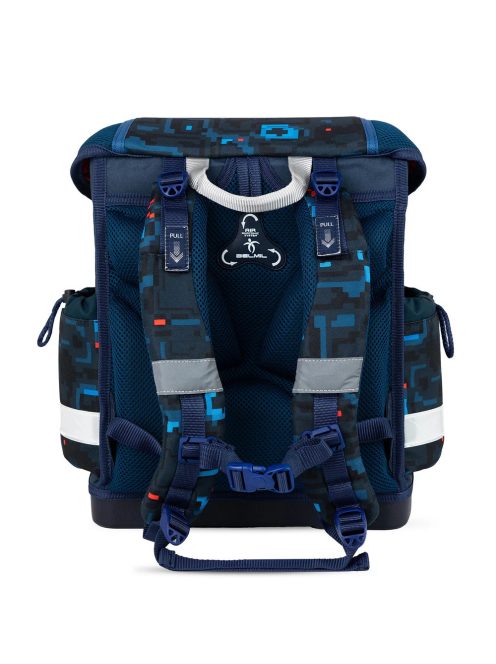 Belmil Classy Pixeltrak iskolatáska szett