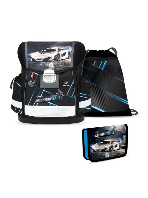 Belmil Classy Midnight Turbo iskolatáska szett