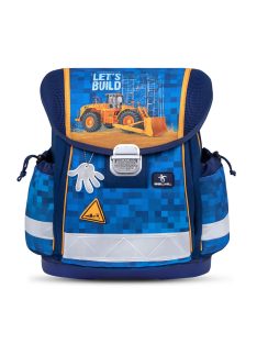 Belmil Classy Bulldozer iskolatáska szett