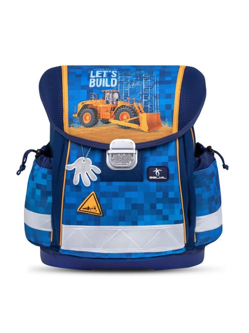 Belmil Classy Bulldozer iskolatáska szett