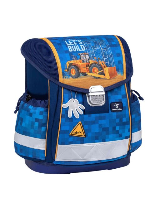 Belmil Classy Bulldozer iskolatáska szett
