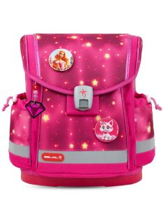 Belmil Classy Plus Pink Star elsős iskolatáska szett