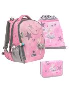 Ballet Light Pink 338-82 elsős iskolatáska szett