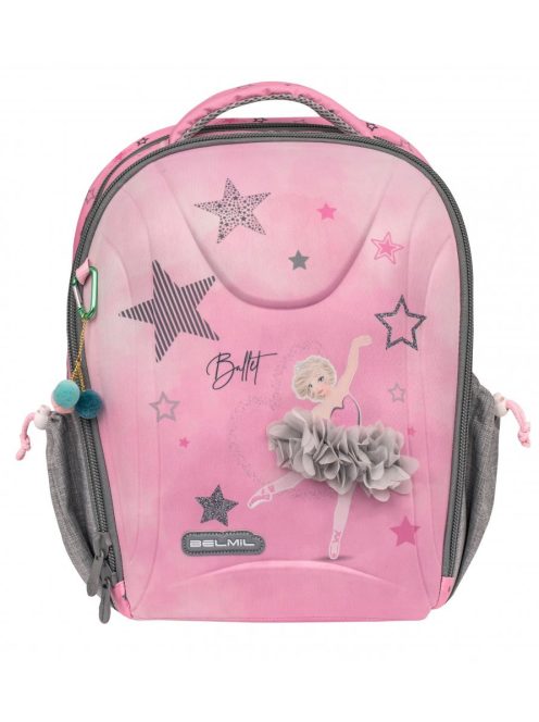 Ballet Light Pink 338-82 elsős iskolatáska szett