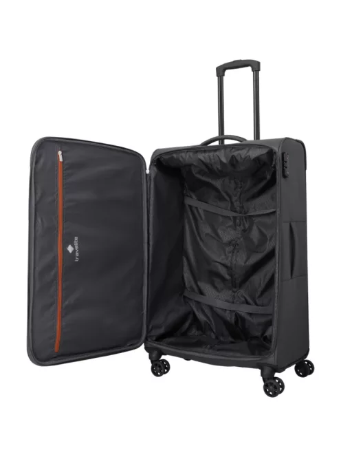 Travelite Priego L 4w antracit nagy bőrönd