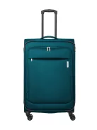 Travelite Priego L 4w petrol nagy bőrönd