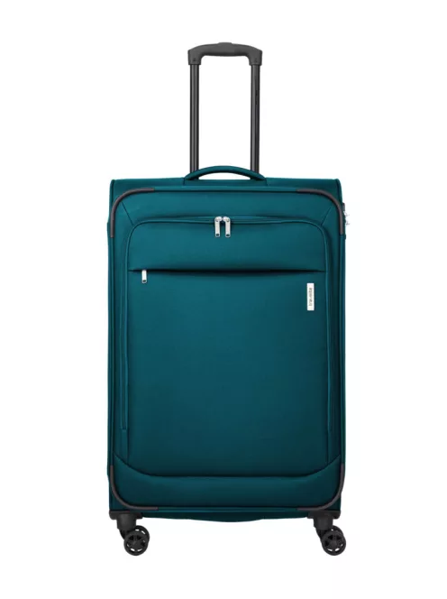 Travelite Priego L 4w petrol nagy bőrönd