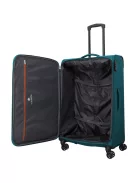 Travelite Priego L 4w petrol nagy bőrönd