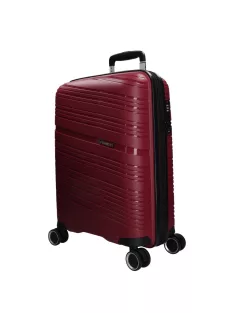 Benzi Malaga 5904 S bordó bővíthető kabinbőrönd