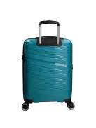 Benzi Malaga 5904 S zöld bővíthető kabinbőrönd
