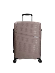 Benzi Malaga 5904 S szürke bővíthető kabinbőrönd