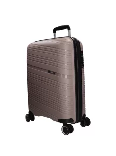 Benzi Malaga 5904 S szürke bővíthető kabinbőrönd