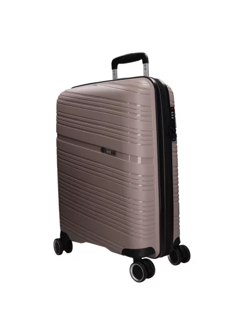Benzi Malaga 5904 S szürke bővíthető kabinbőrönd