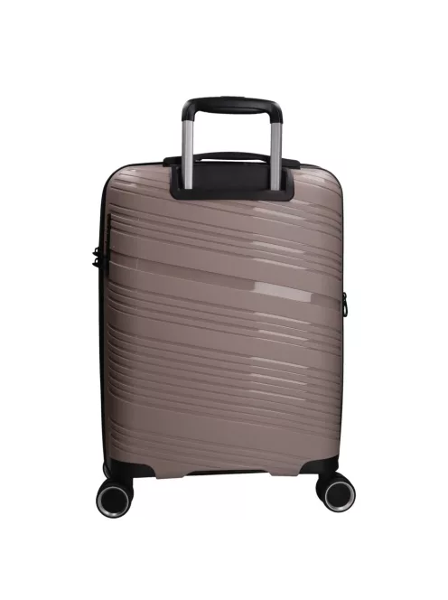 Benzi Malaga 5904 S szürke bővíthető kabinbőrönd