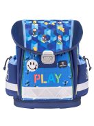 Belmil kék minecraftos fiú kisiskolás iskolatáska