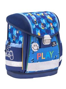 Belmil kék minecraftos fiú kisiskolás iskolatáska