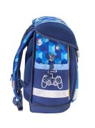 Belmil kék minecraftos fiú kisiskolás iskolatáska