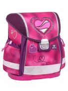 Belmil pink szivecskés lány kisiskolás iskolatáska