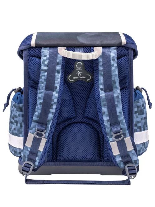 Belmil kék oroszlános fiú kisiskolás iskolatáska