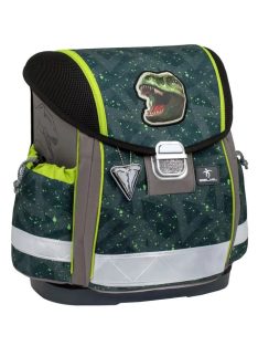 Belmil fekete-antracit dínós fiú kisiskolás iskolatáska