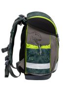 Belmil fekete-antracit dínós fiú kisiskolás iskolatáska