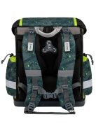 Belmil fekete-antracit dínós fiú kisiskolás iskolatáska