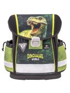 Belmil fekete-zöld dínós fiú iskolatáska szett