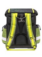 Belmil fekete-zöld dínós fiú iskolatáska szett