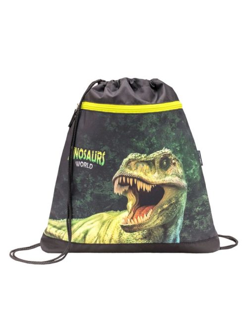 Belmil fekete-zöld dínós fiú iskolatáska szett