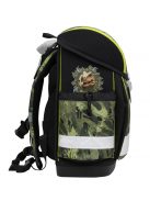 Belmil fekete-zöld dínós fiú iskolatáska szett