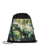 Belmil fekete-zöld dínós fiú iskolatáska szett