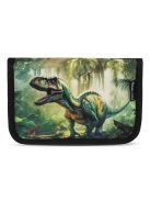 Belmil fekete-zöld dínós fiú iskolatáska szett