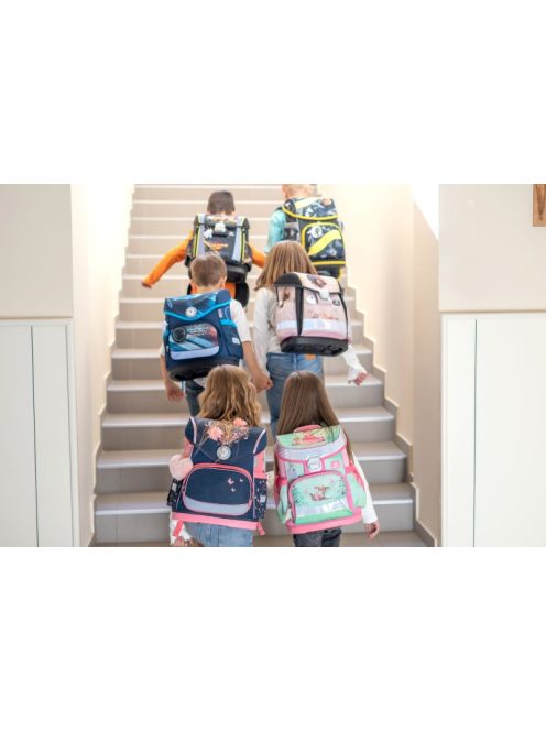 Belmil kék kalózos fiú iskolatáska szett