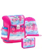 Belmil rózsaszín tündéres lány iskolatáska szett