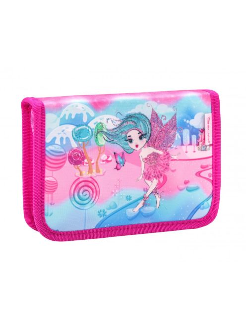 Belmil rózsaszín tündéres lány iskolatáska szett